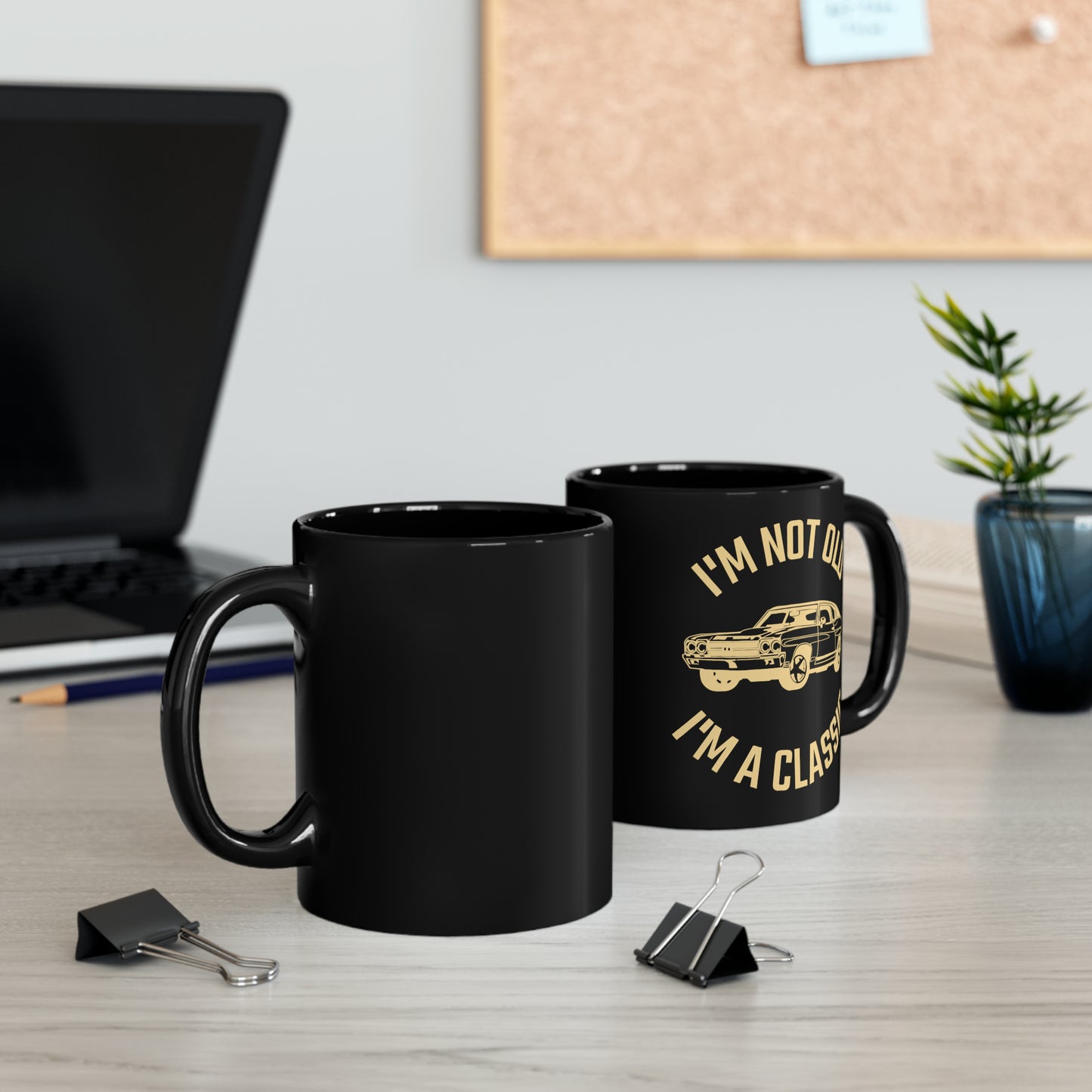 For Grand Father | Black Mug (11oz)