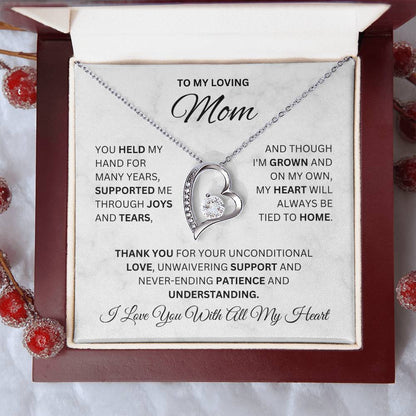 To My Loving Mom | Forever Love Necklace