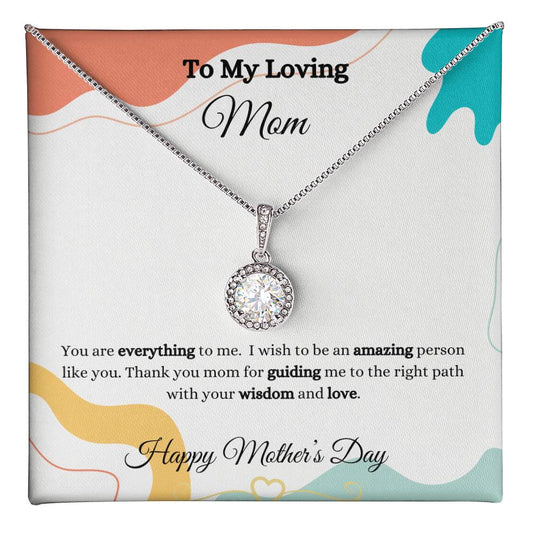 To My Loving Mom | Eternal Hope Necklace - CD