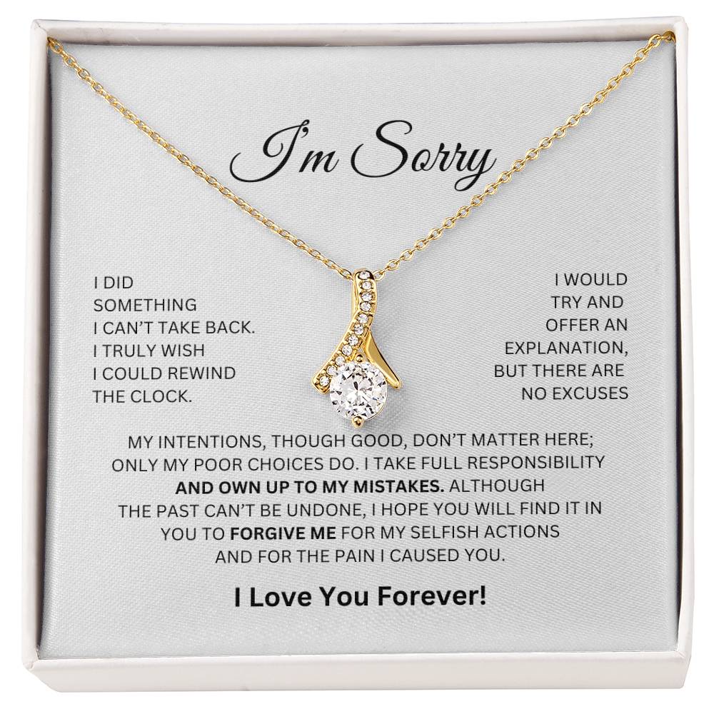 I'm Sorry - Alluring Beauty Necklace - WB - 50% OFF