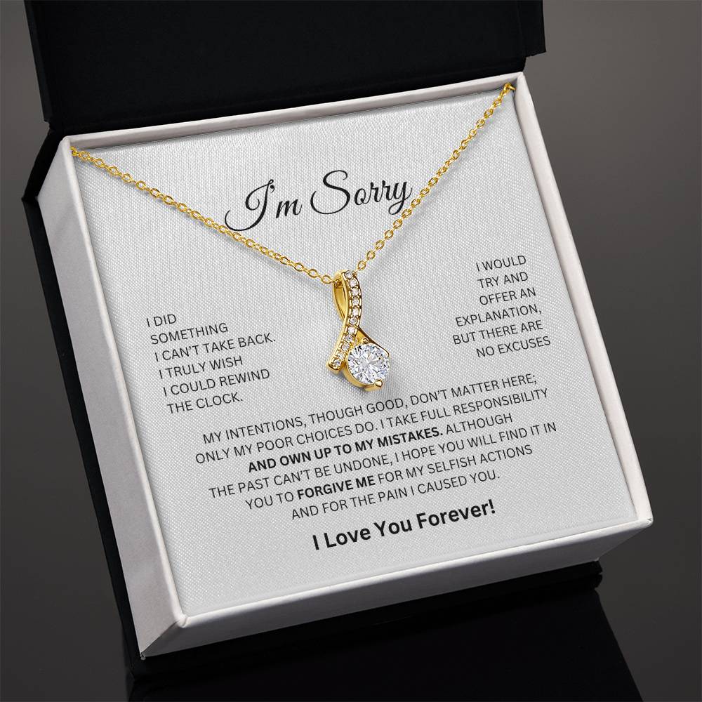 I'm Sorry - Alluring Beauty Necklace - WB - 50% OFF