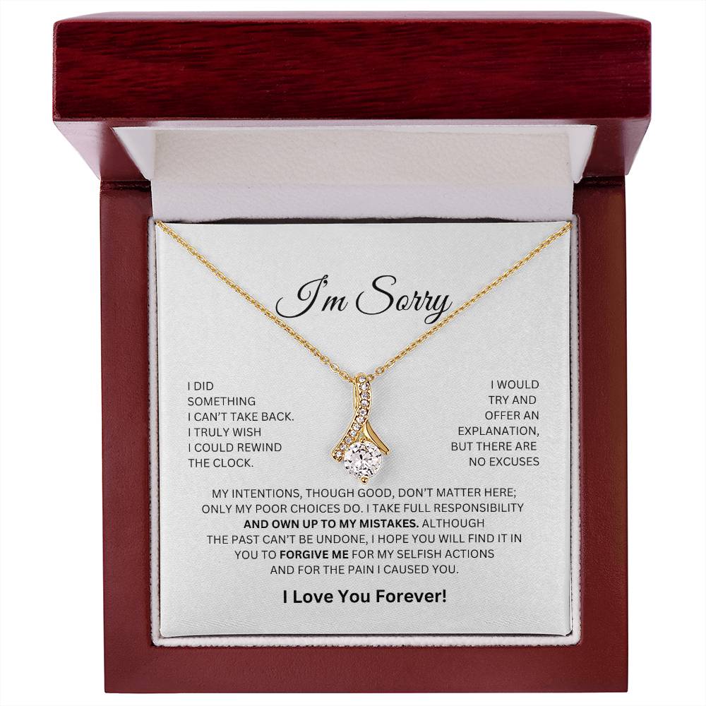 I'm Sorry - Alluring Beauty Necklace - WB - 50% OFF