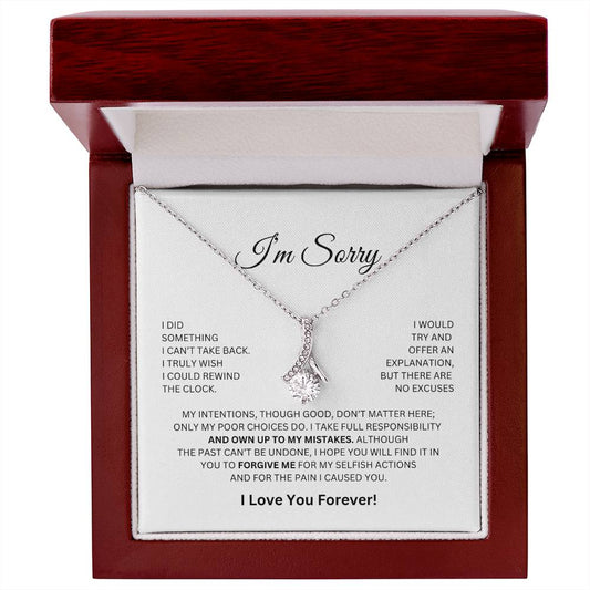 I'm Sorry - Alluring Beauty Necklace - WB - 50% OFF