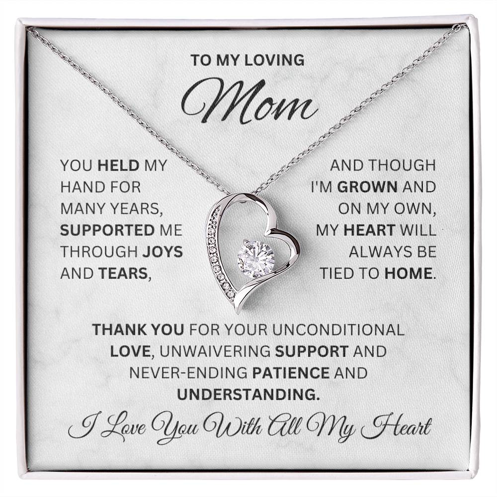 To My Loving Mom | Forever Love Necklace