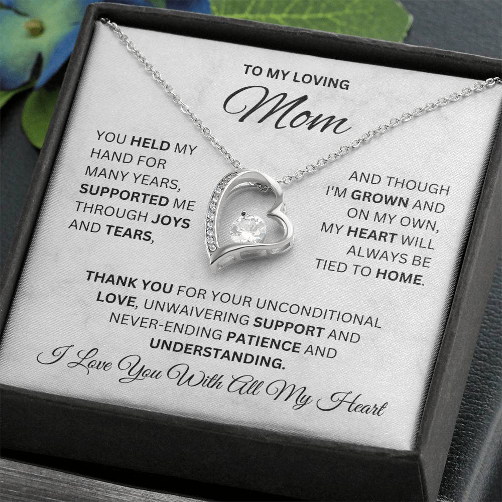 To My Loving Mom | Forever Love Necklace